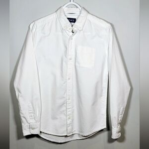 Boys White Long Sleeve Oxford Button Down - Size XL (14)